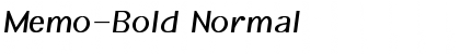 Download Memo-Bold Font Download Memo-Bold Font