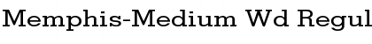Download Memphis-Medium Wd Font Download Memphis-Medium Wd Font