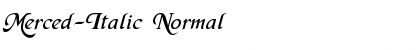 Download Merced-Italic Font Download Merced-Italic Font