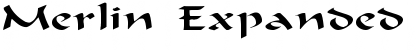 Download Merlin Expanded Font Download Merlin Expanded Font