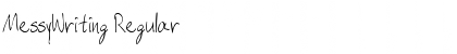 Download MessyWriting Font Download MessyWriting Font