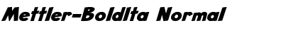 Download Mettler-BoldIta Font Download Mettler-BoldIta Font