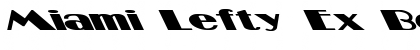 Download Miami Lefty Ex Bold Font Download Miami Lefty Ex Bold Font