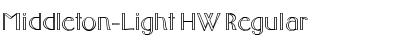 Download Middleton-Light HW Font Download Middleton-Light HW Font