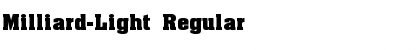 Download Milliard-Light Font Download Milliard-Light Font