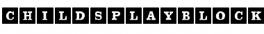 Download ChildsPlayBlocksSolid Font Download ChildsPlayBlocksSolid Font