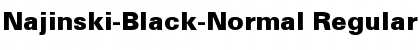 Download Najinski-Black-Normal Font Download Najinski-Black-Normal Font