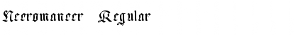 Download Necromancer Font Download Necromancer Font