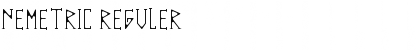 Download NEMETRIC Font Download NEMETRIC Font