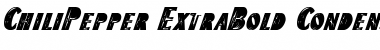 Download ChiliPepper-ExtraBold Condensed Font Download ChiliPepper-ExtraBold Condensed Font