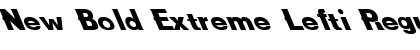 Download New Bold Extreme Lefti Font Download New Bold Extreme Lefti Font