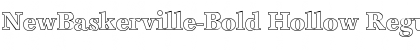 Download NewBaskerville-Bold Hollow Font Download NewBaskerville-Bold Hollow Font