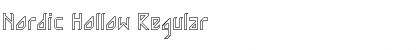 Download Nordic Hollow Font Download Nordic Hollow Font