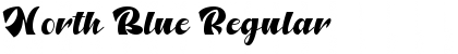 Download North Blue Font Download North Blue Font