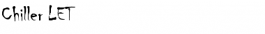 Download Chiller LET Font Download Chiller LET Font