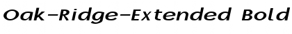 Download Oak-Ridge-Extended Font Download Oak-Ridge-Extended Font