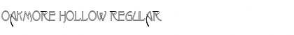 Download Oakmore Hollow Font Download Oakmore Hollow Font
