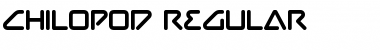 Download Chilopod Font Download Chilopod Font