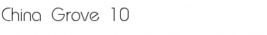 Download China Grove 10 Font Download China Grove 10 Font