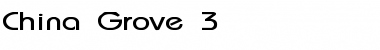 Download China Grove 3 Font Download China Grove 3 Font