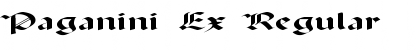 Download Paganini Ex Font Download Paganini Ex Font