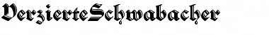Download VerzierteSchwabacher Font Download VerzierteSchwabacher Font