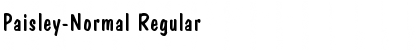 Download Paisley-Normal Font Download Paisley-Normal Font