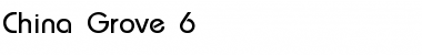 Download China Grove 6 Font Download China Grove 6 Font