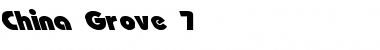 Download China Grove 7 Font Download China Grove 7 Font