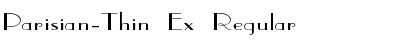 Download Parisian-Thin Ex Font Download Parisian-Thin Ex Font