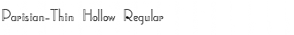 Download Parisian-Thin Hollow Font Download Parisian-Thin Hollow Font
