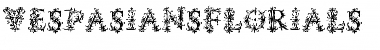 Download VespasiansFlorials Font Download VespasiansFlorials Font