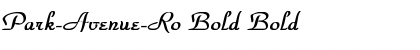 Download Park-Avenue-Ro Bold Font Download Park-Avenue-Ro Bold Font