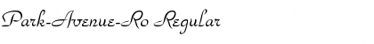 Download Park-Avenue-Ro Font Download Park-Avenue-Ro Font