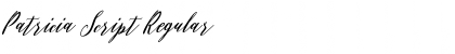 Download Patricia Script Font Download Patricia Script Font