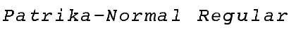Download Patrika-Normal Font Download Patrika-Normal Font