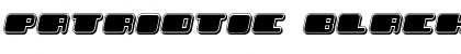 Download Patriotic Black Font Download Patriotic Black Font