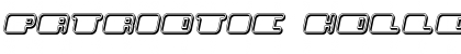 Download Patriotic Hollow Font Download Patriotic Hollow Font