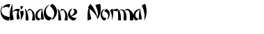 Download ChinaOne Font Download ChinaOne Font