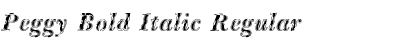 Download Peggy Bold Italic Font Download Peggy Bold Italic Font