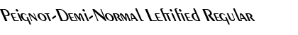 Download Peignot-Demi-Normal Leftified Font Download Peignot-Demi-Normal Leftified Font