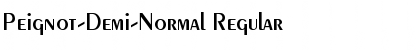 Download Peignot-Demi-Normal Font Download Peignot-Demi-Normal Font