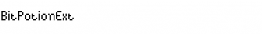 Download BitPotionExt Font Download BitPotionExt Font