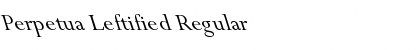Download Perpetua Leftified Font Download Perpetua Leftified Font