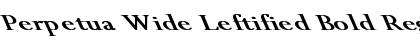 Download Perpetua Wide Leftified Bold Font Download Perpetua Wide Leftified Bold Font