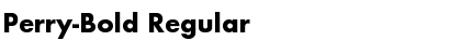 Download Perry-Bold Font Download Perry-Bold Font