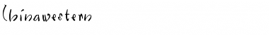 Download Chinawestern Font Download Chinawestern Font