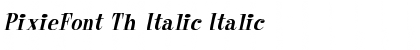 Download PixieFont Th Italic Font Download PixieFont Th Italic Font