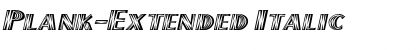 Download Plank-Extended Font Download Plank-Extended Font