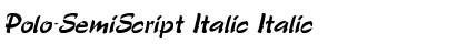 Download Polo-SemiScript Italic Font Download Polo-SemiScript Italic Font
